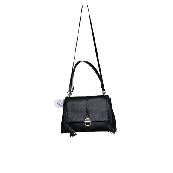 Chloe NWT Penelope Large Top-Handle Bag in Black Smooth Grained Leather - Picture 13 of 16